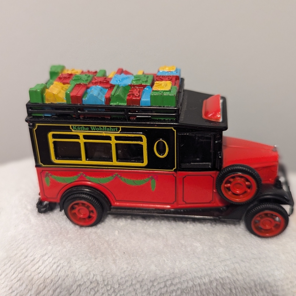 Vintage Kathe Wohlfahrt Christmas Bus AN-KW 462